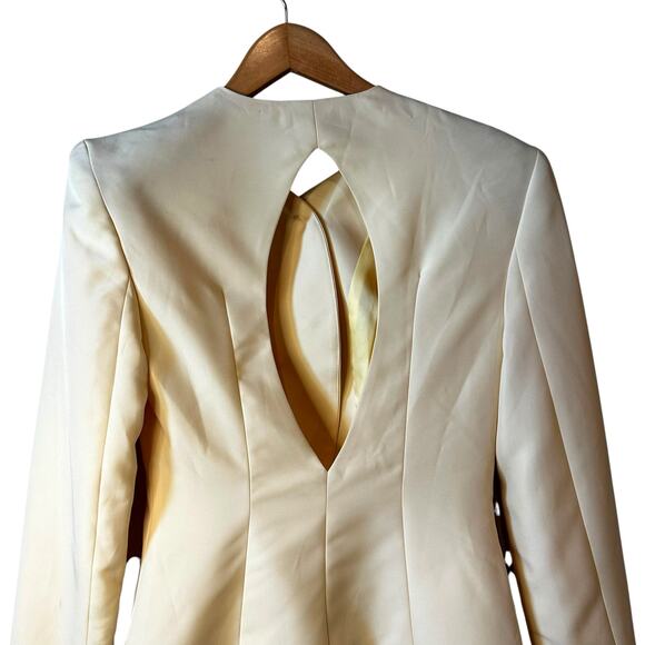 Head of State New Women's Lola Back Cutout Blazer Jacket Size Small Made in USA - Picture 7 of 11